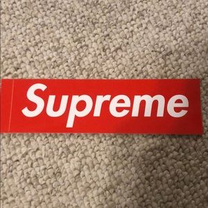 Supreme Box Logo Sticker